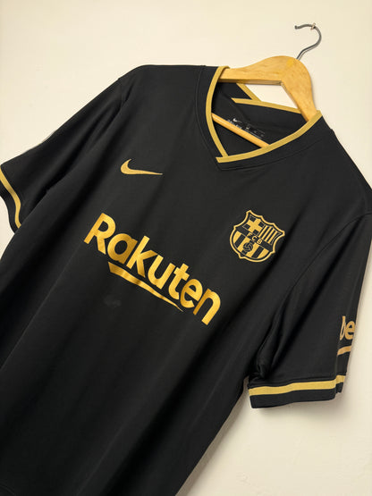 Lionel Messi FC Barcelona 2020-21 away football shirt (XL)