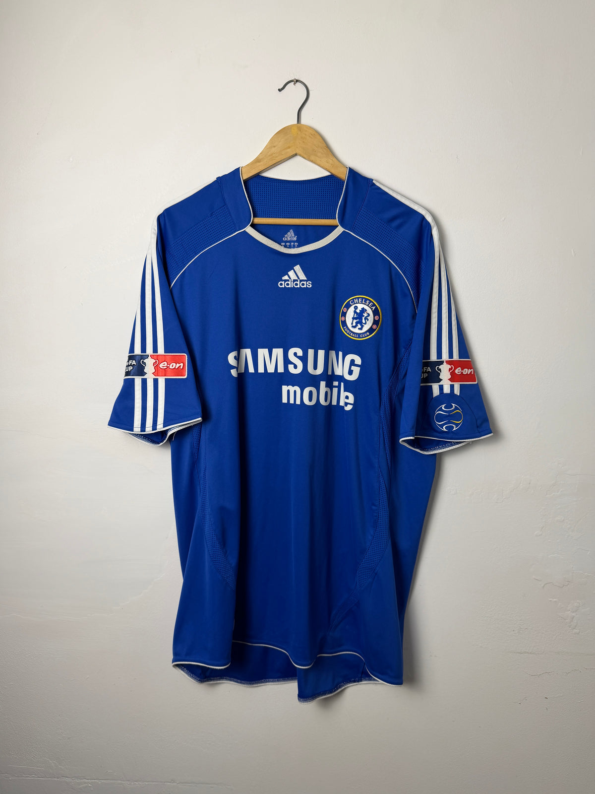 Didier Drogba Chelsea FC 2006-07 home football shirt (XL)
