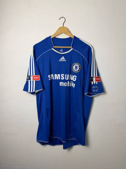 Didier Drogba Chelsea FC 2006-07 home football shirt (XL)