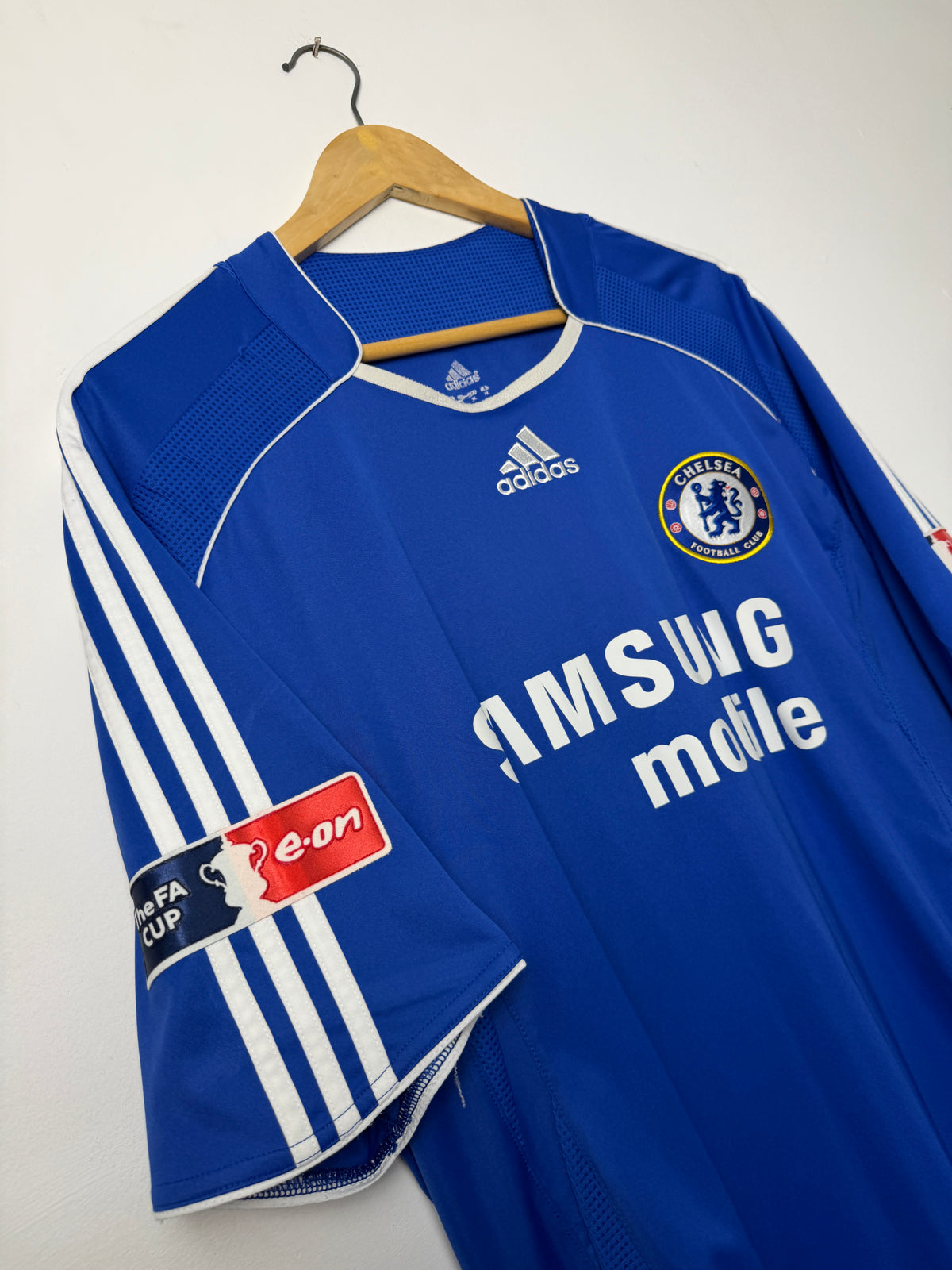 Didier Drogba Chelsea FC 2006-07 home football shirt (XL)