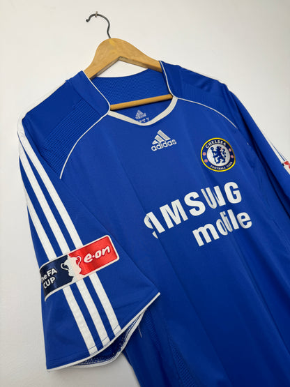 Didier Drogba Chelsea FC 2006-07 home football shirt (XL)