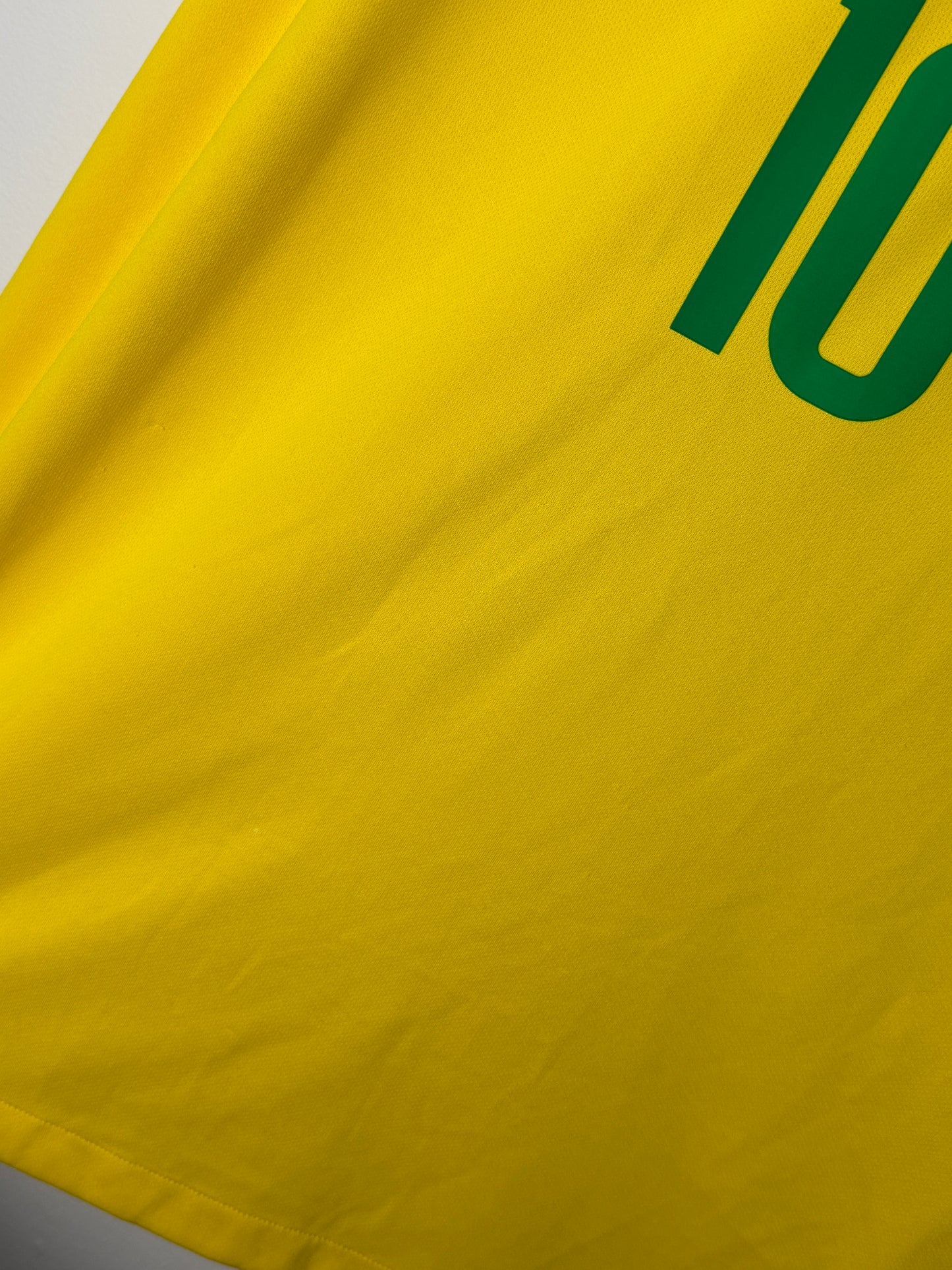 Neymar JR Brazil 2018 World Cup home football shirt (L)