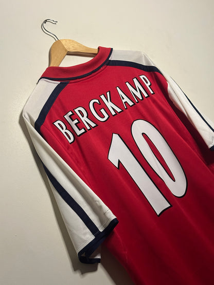Dennis Bergkamp Arsenal FC 2000-02 home football shirt (XL)