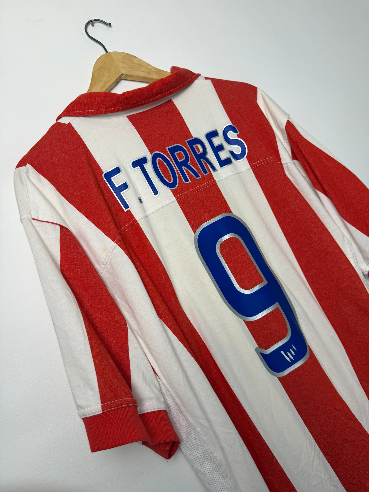 Fernando Torres Atletico Madrid 2003-04 home football shirt (XXL)