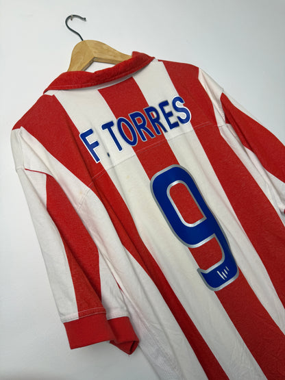 Fernando Torres Atletico Madrid 2003-04 home football shirt (XXL)