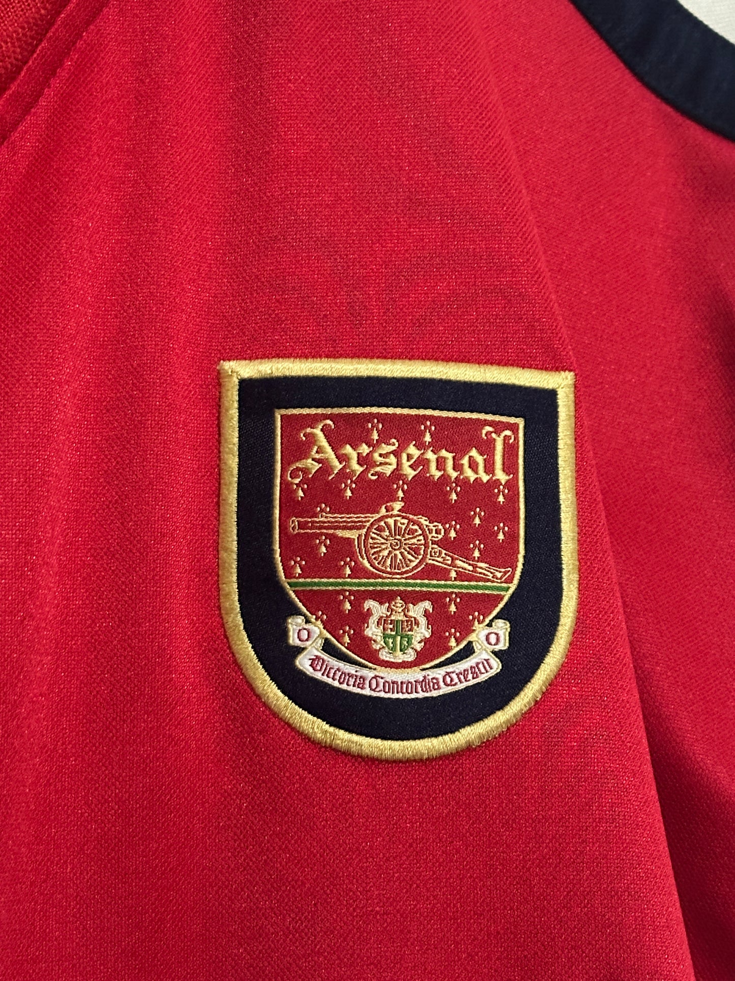 Dennis Bergkamp Arsenal FC 2000-02 home football shirt (XL)