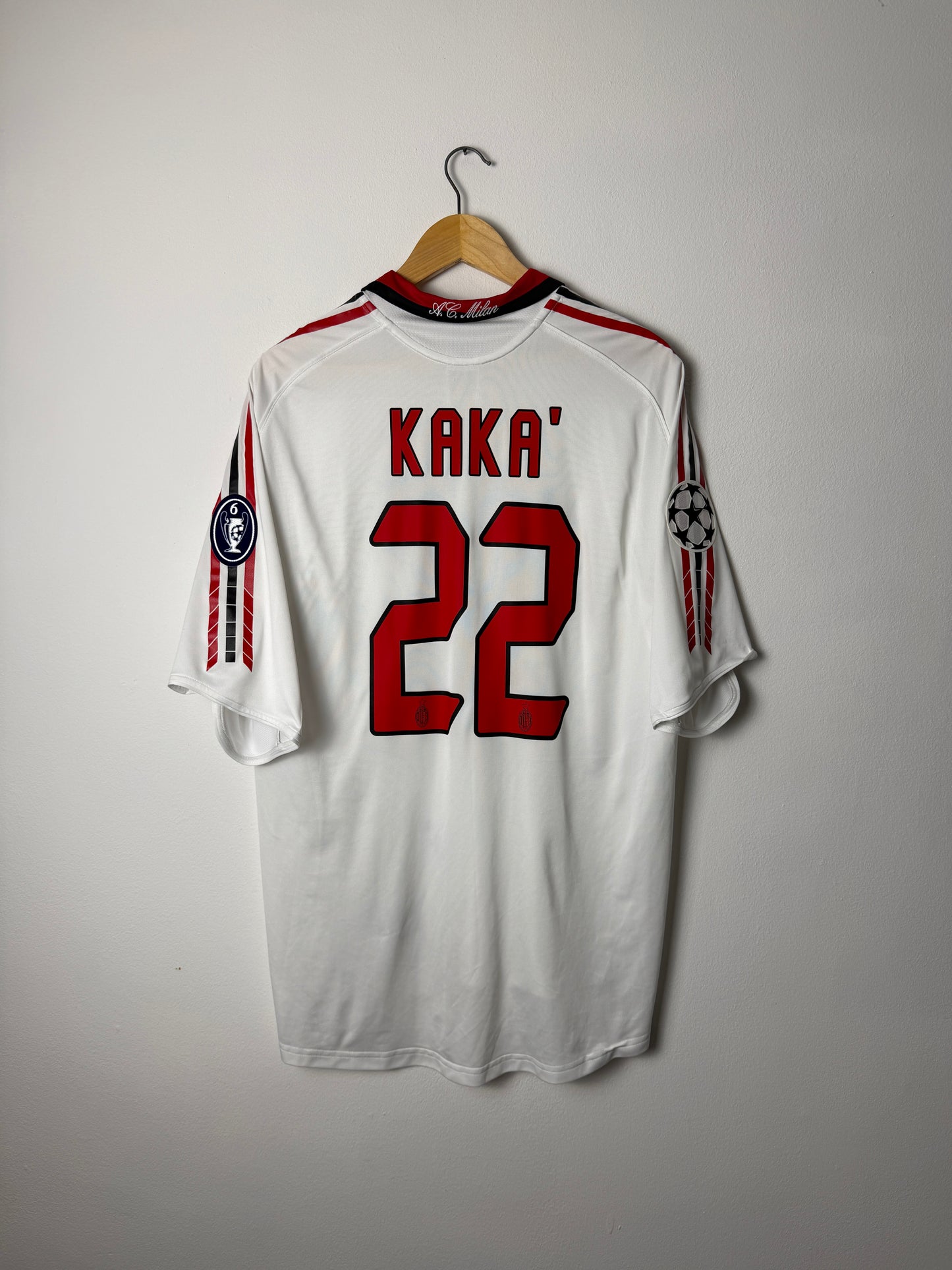 Kaka AC Milan 2005-06 away football shirt (XL)