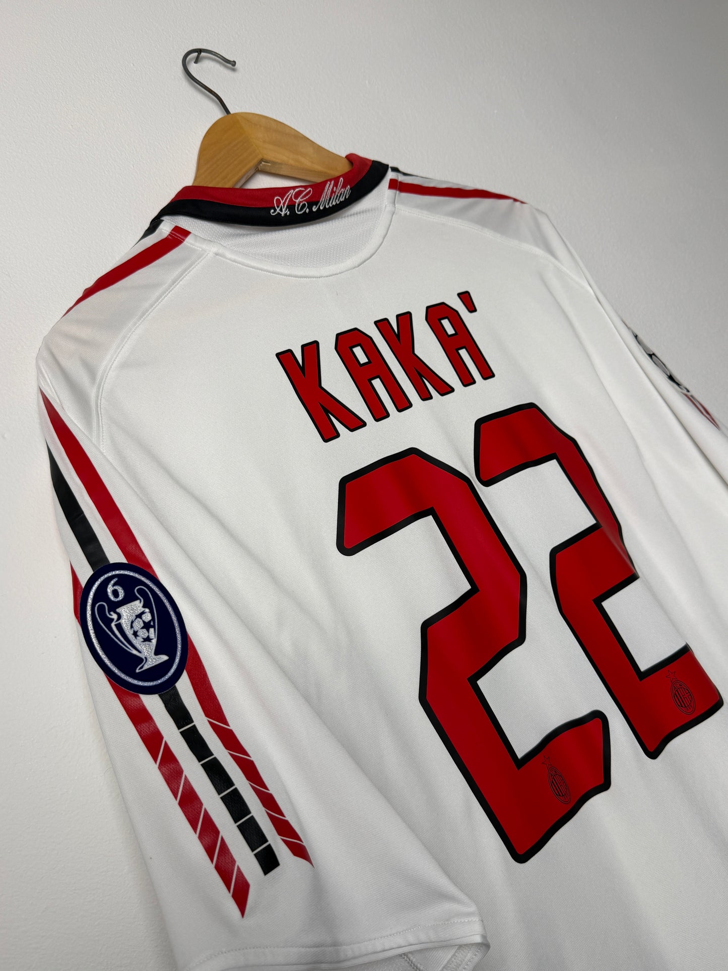 Kaka AC Milan 2005-06 away football shirt (XL)