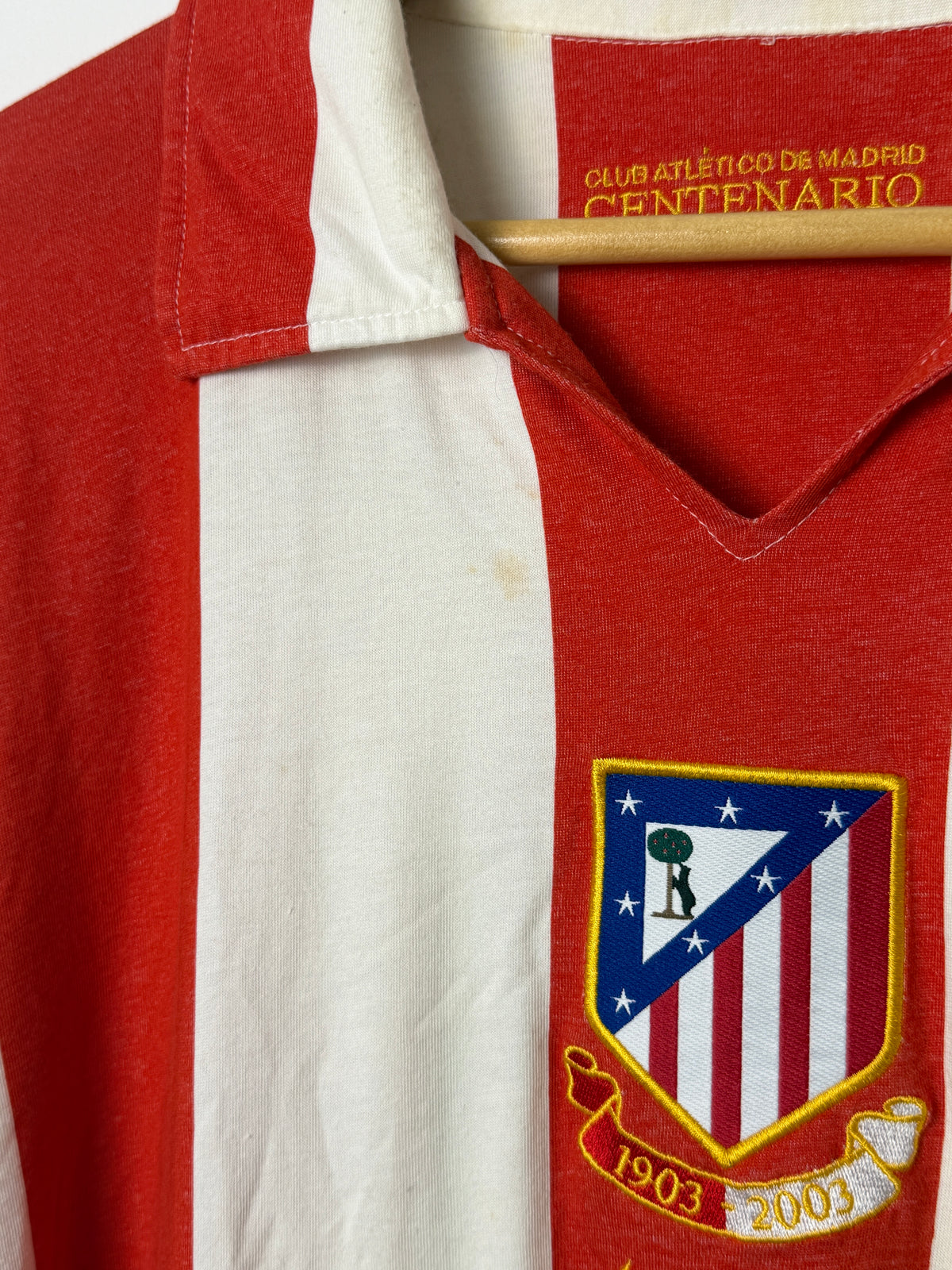 Fernando Torres Atletico Madrid 2003-04 home football shirt (XXL)