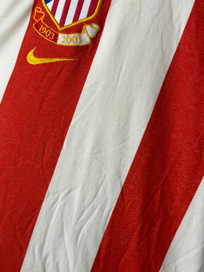 Fernando Torres Atletico Madrid 2003-04 home football shirt (XXL)