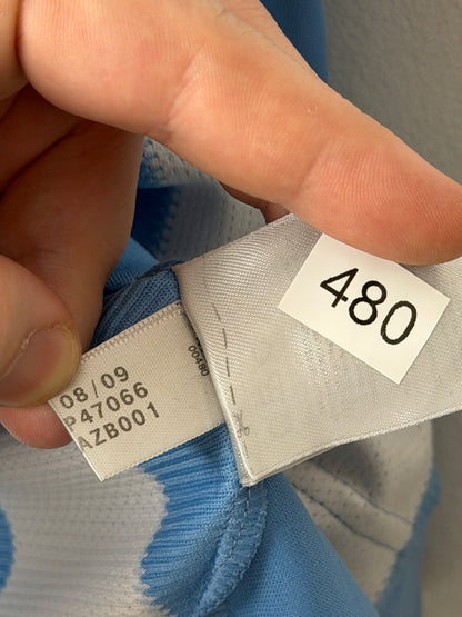 Lionel Messi Argentina 2010 home football shirt (XL)
