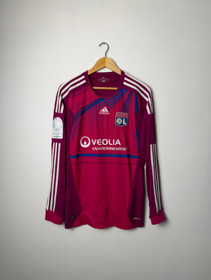 Lisandro Olympique Lyonnais 2011-12 third long sleeve football shirt (M)