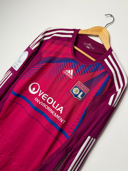 Lisandro Olympique Lyonnais 2011-12 third long sleeve football shirt (M)