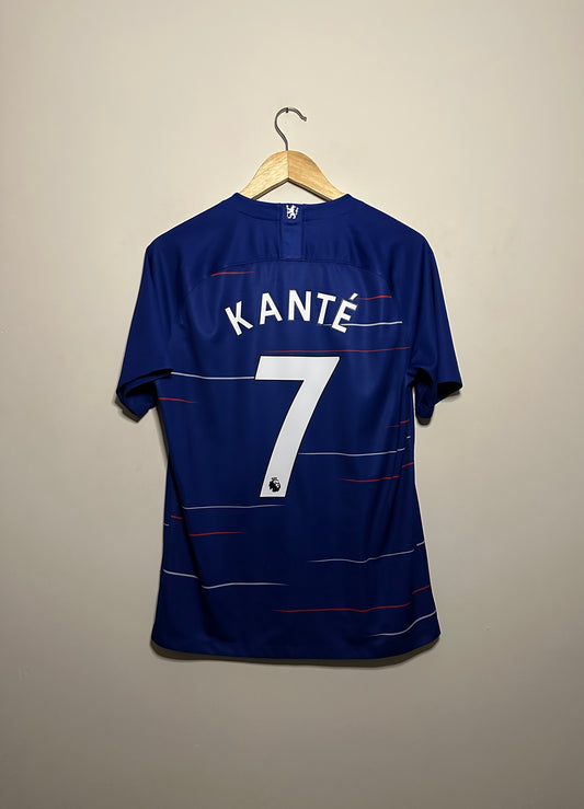 N'golo Kante Chelsea FC 2018-19 home football shirt (M)