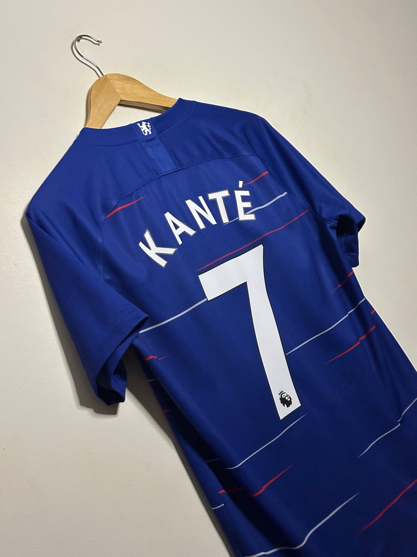 N'golo Kante Chelsea FC 2018-19 home football shirt (M)