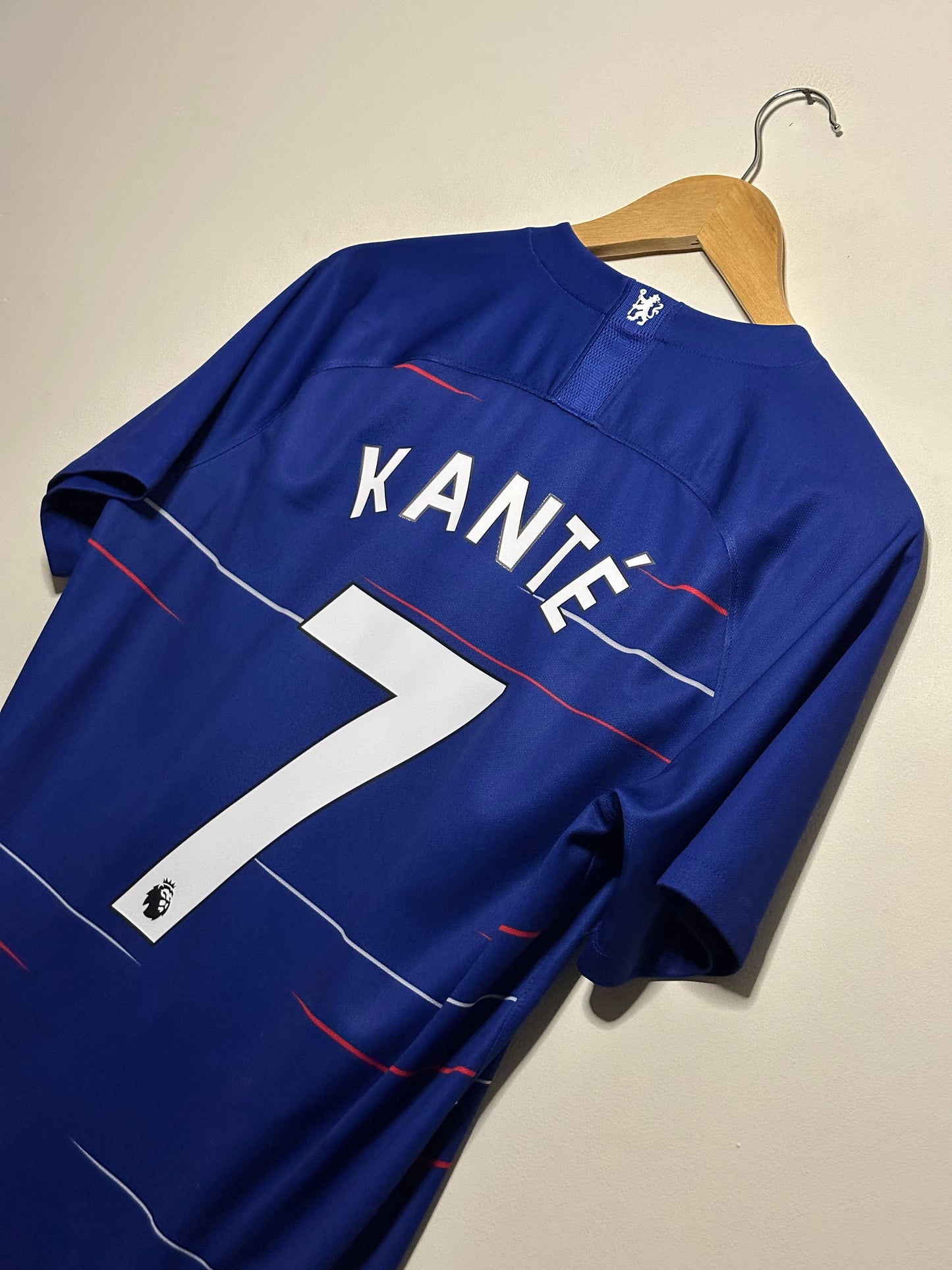 N'golo Kante Chelsea FC 2018-19 home football shirt (M)