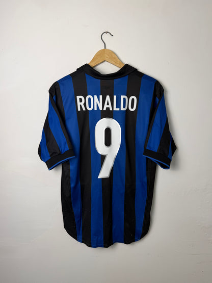 Ronaldo Nazário Inter Milan 1998-99 home football shirt (S)