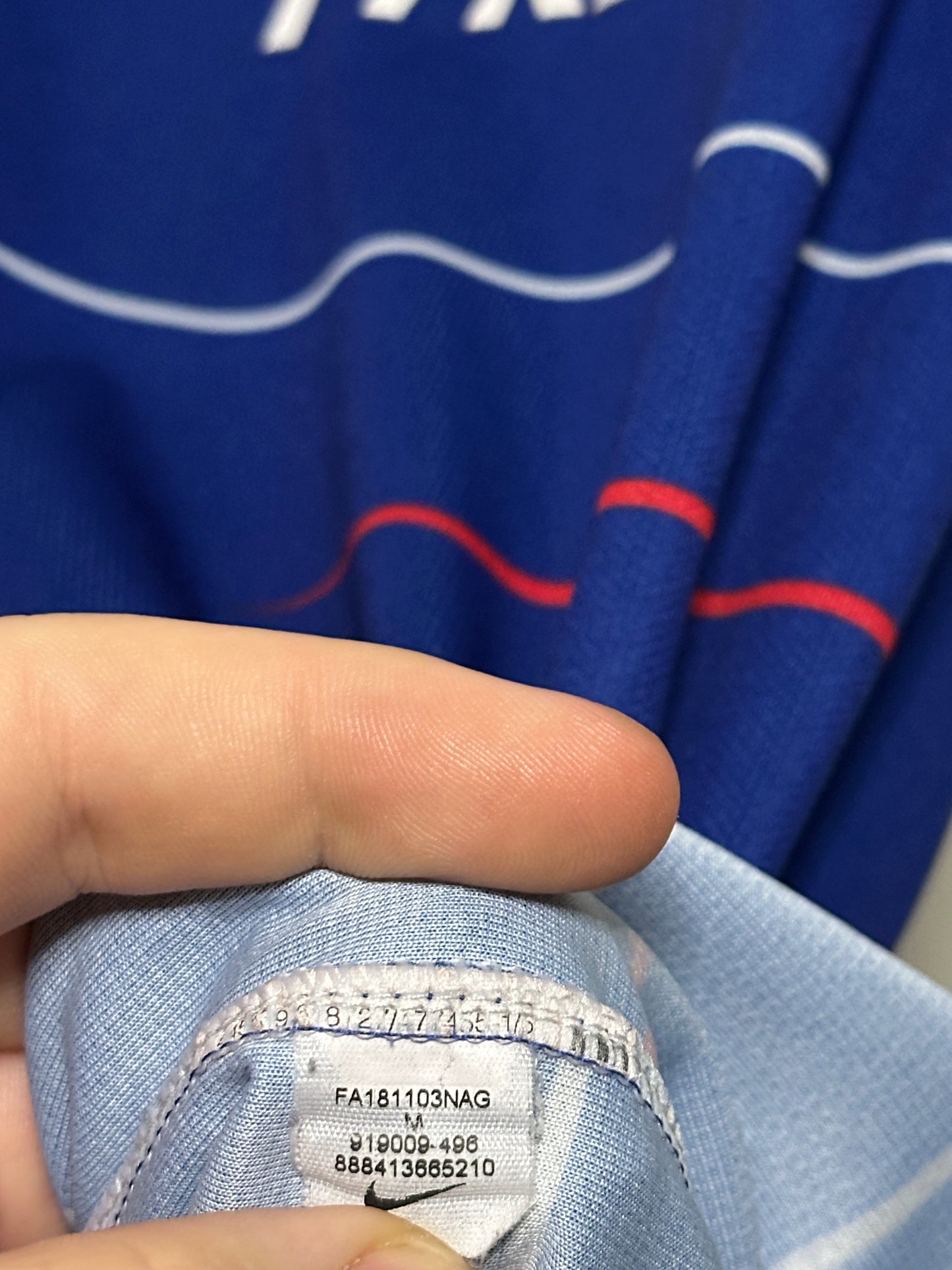 N'golo Kante Chelsea FC 2018-19 home football shirt (M)