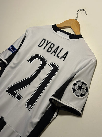 Paulo Dybala Juventus FC 2016-17 home football shirt (M)