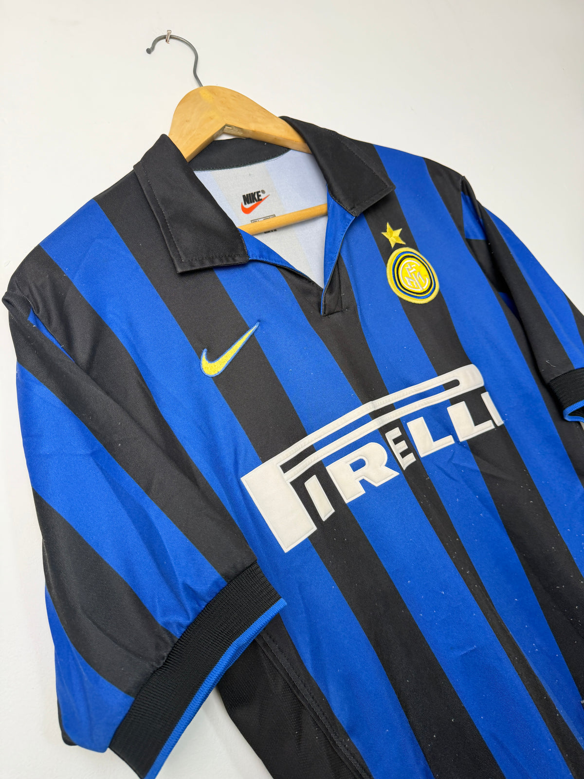 Ronaldo Nazário Inter Milan 1998-99 home football shirt (S)