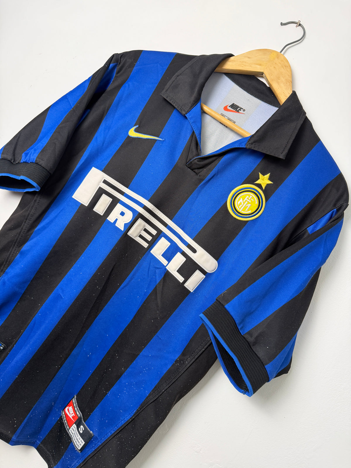 Ronaldo Nazário Inter Milan 1998-99 home football shirt (S)