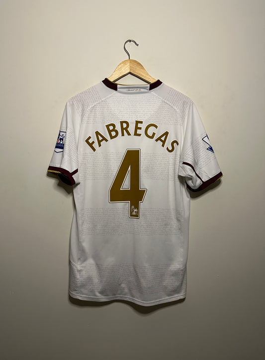 Cesc Fabregas Arsenal FC 2007-09 away football shirt (M)