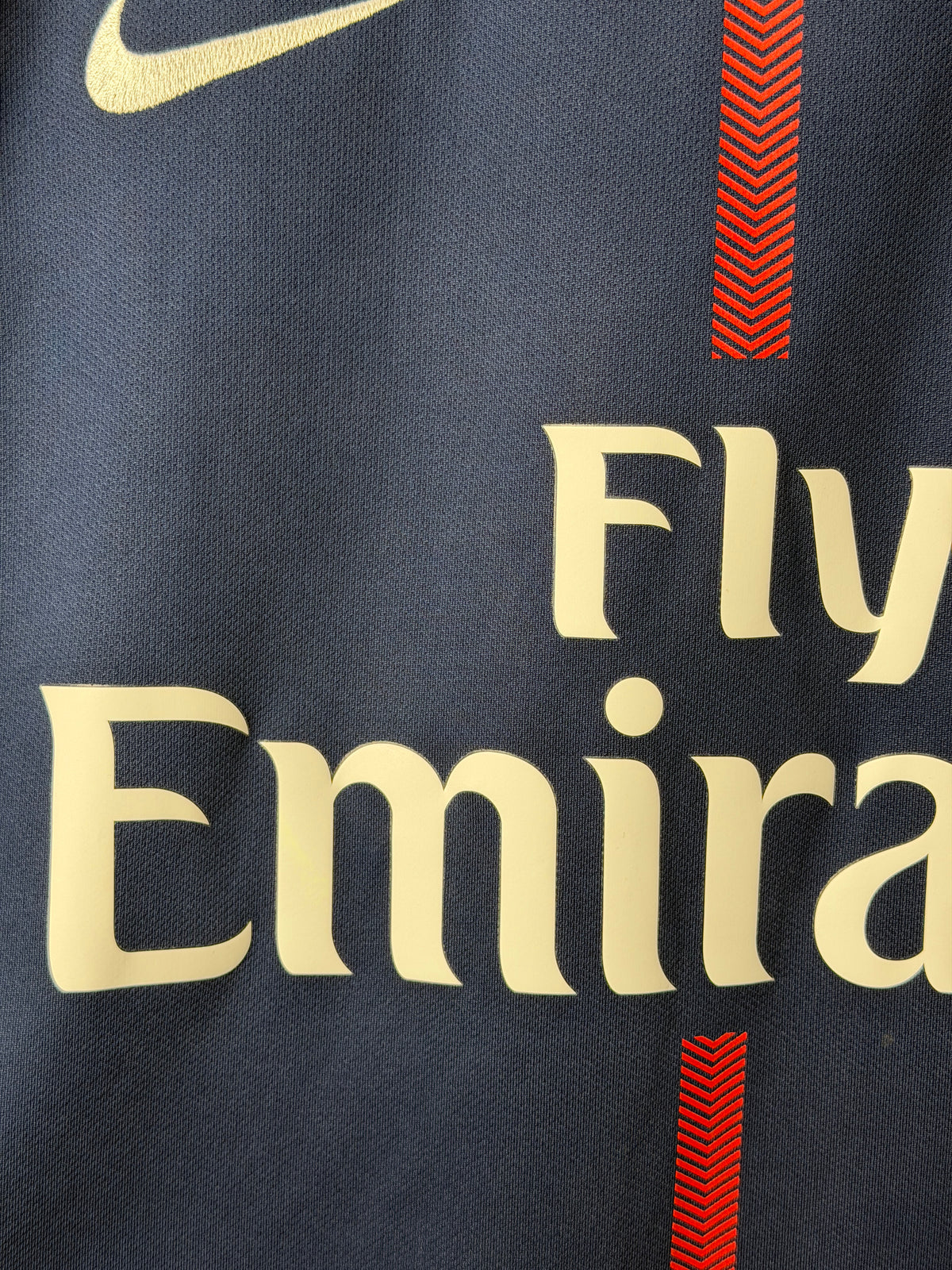Neymar JR PSG 2017-18 home football shirt (M)