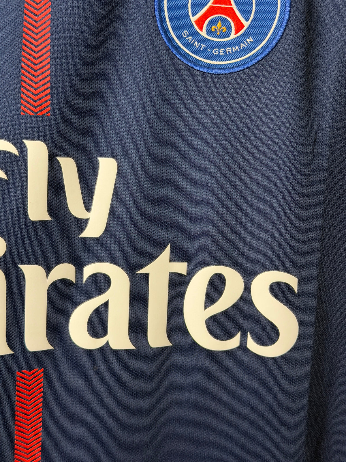 Neymar JR PSG 2017-18 home football shirt (M)