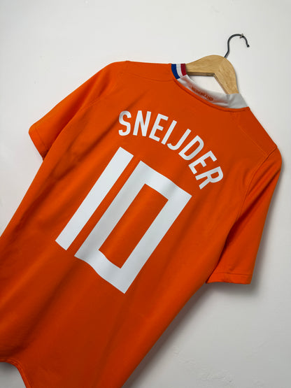 Wesley Sneijder Netherlands 2008 home football shirt (M)