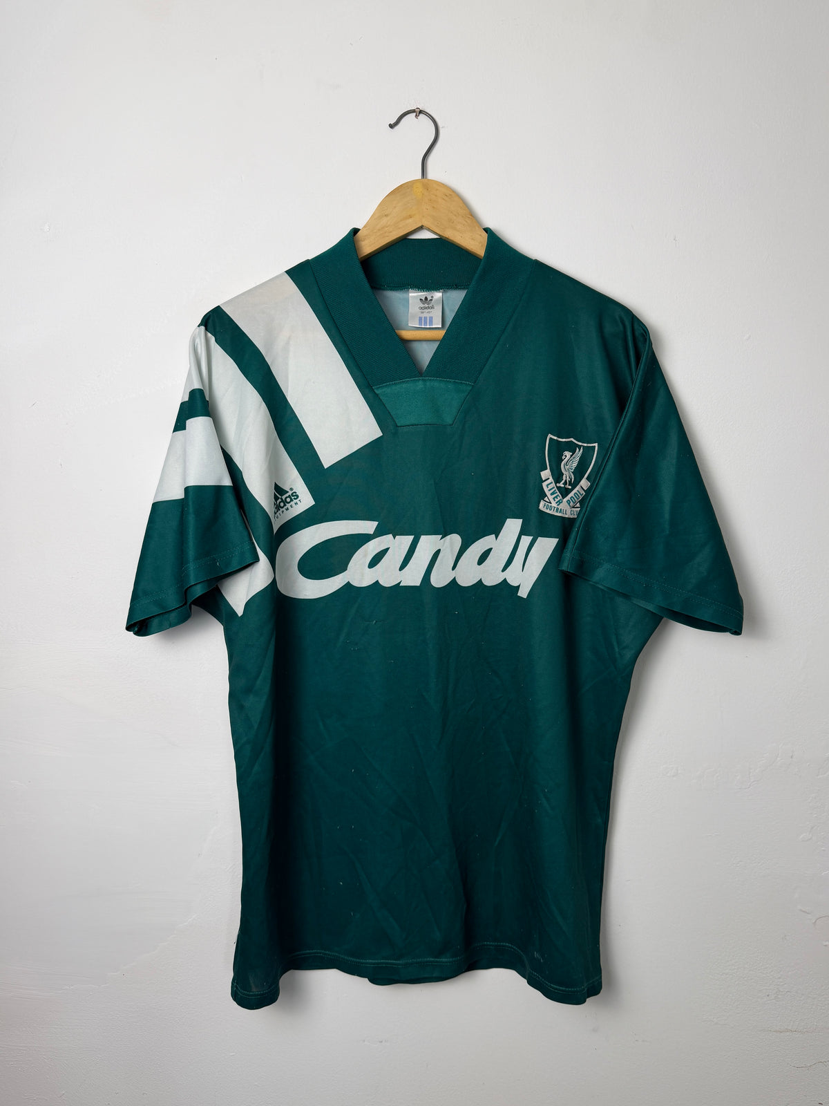 Liverpool FC 1991-93 away football shirt (M)