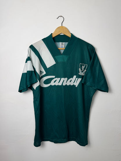 Liverpool FC 1991-93 away football shirt (M)