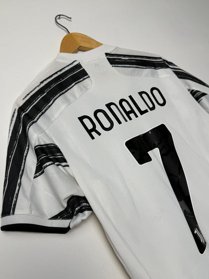 Cristiano Ronaldo Juventus FC 2020-21 home football shirt (L)