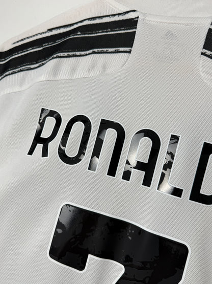 Cristiano Ronaldo Juventus FC 2020-21 home football shirt (L)