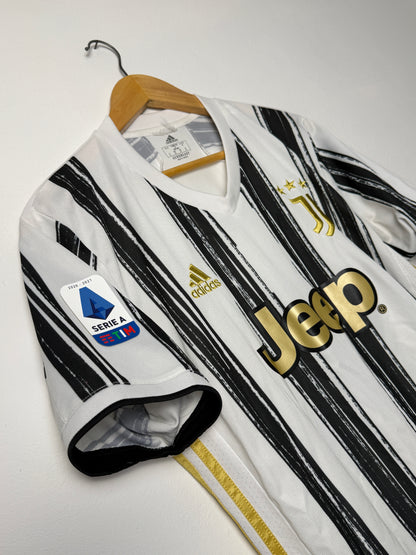 Cristiano Ronaldo Juventus FC 2020-21 home football shirt (L)