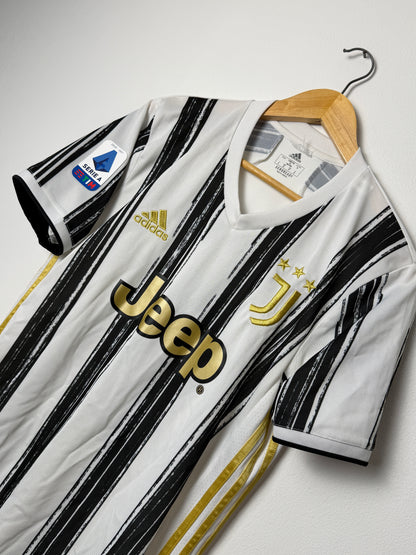 Cristiano Ronaldo Juventus FC 2020-21 home football shirt (L)