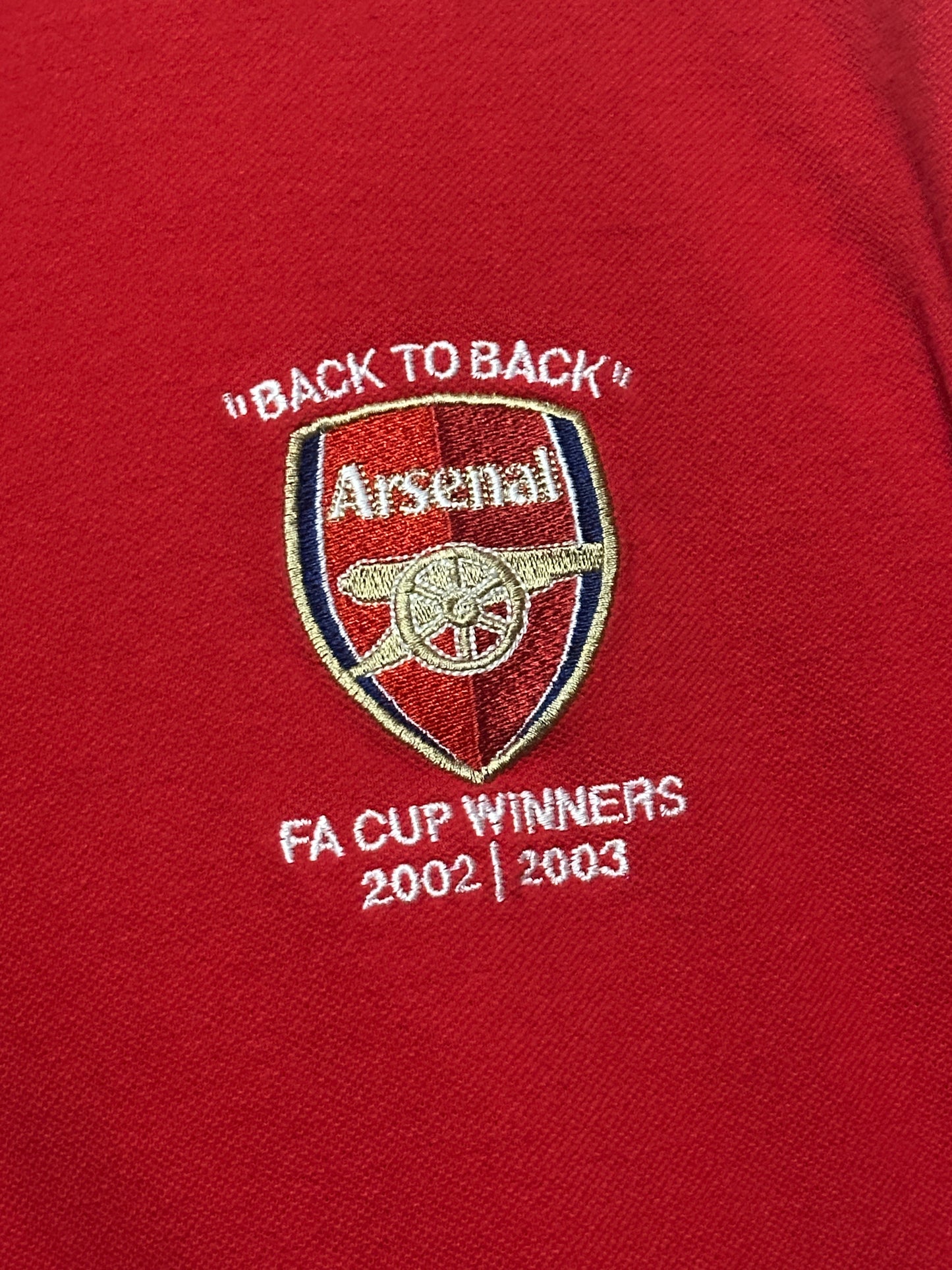 Arsenal FC FA Cup winners shirt (L)