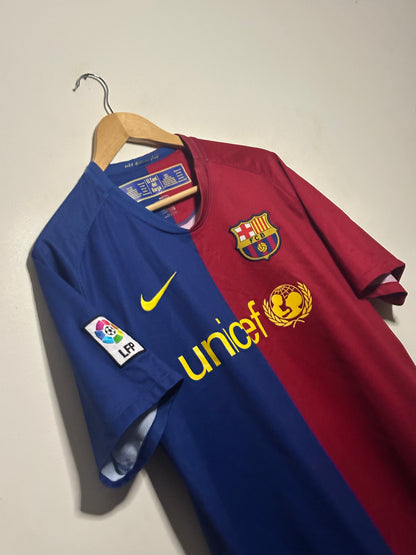 Lionel Messi FC Barcelona 2008-09 home football shirt (L)
