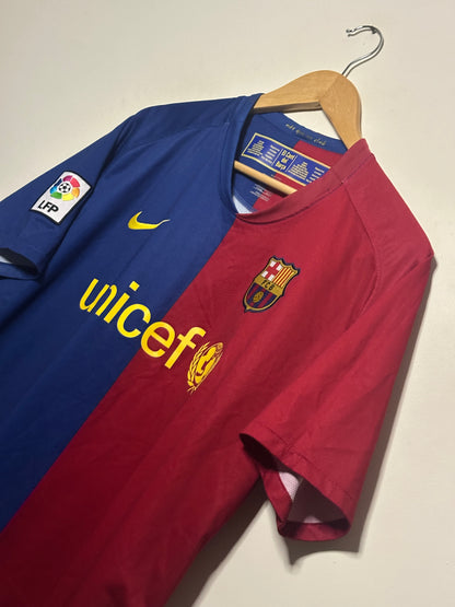 Lionel Messi FC Barcelona 2008-09 home football shirt (L)