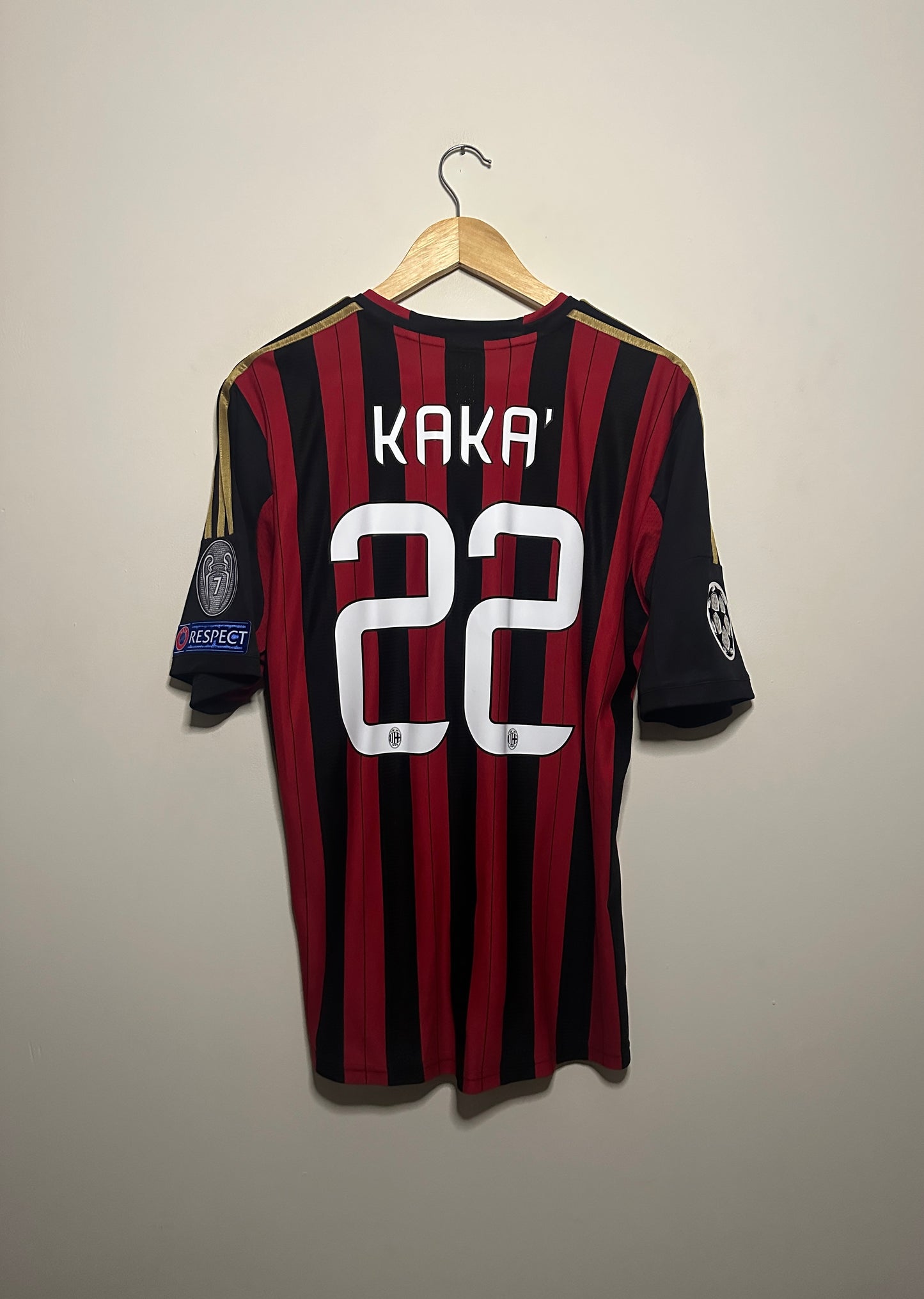 Kaka AC Milan 2013-14 home football shirt (L)
