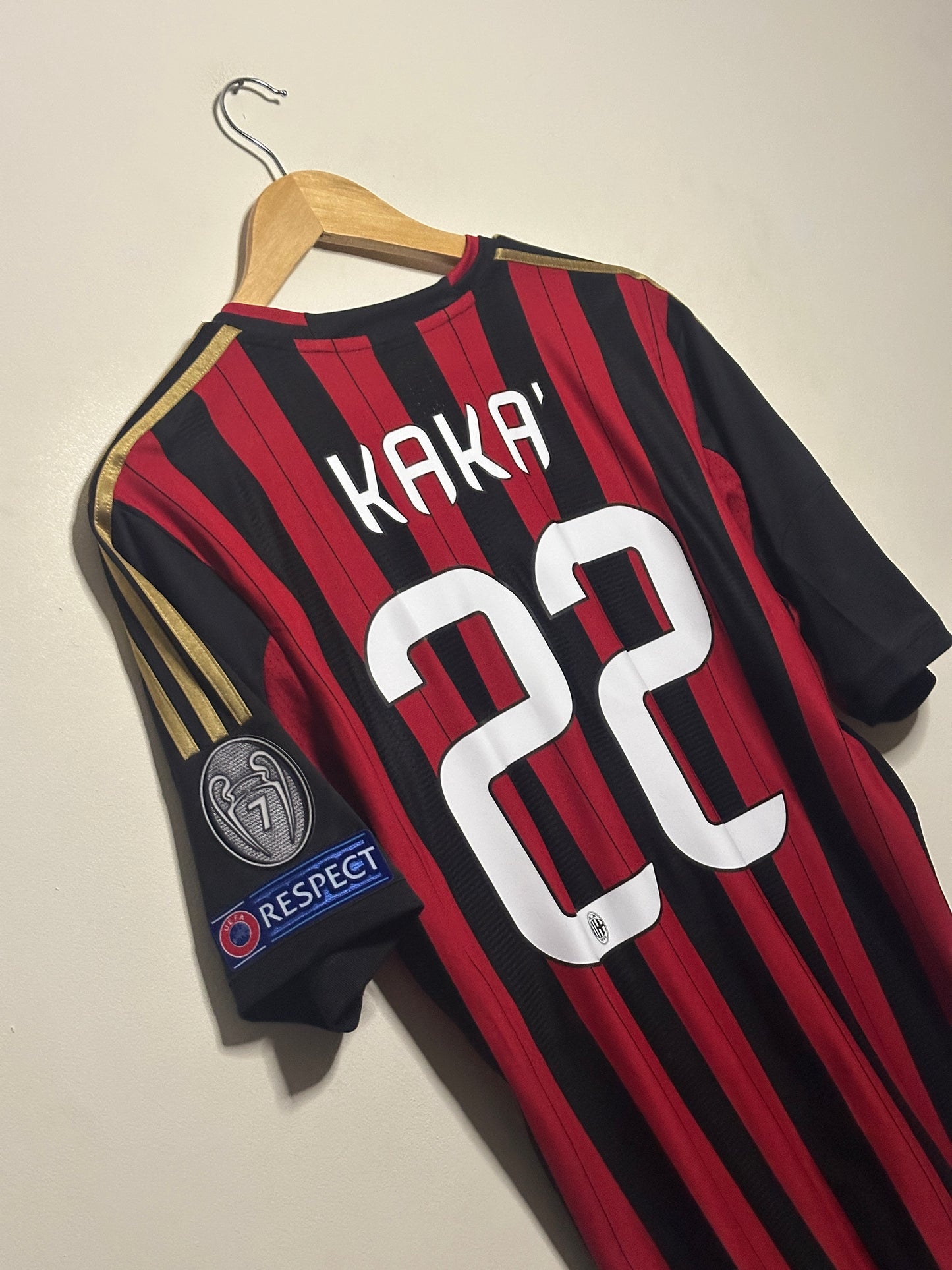Kaka AC Milan 2013-14 home football shirt (L)