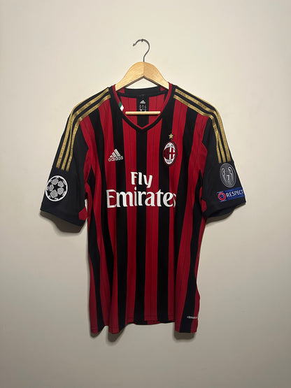 Kaka AC Milan 2013-14 home football shirt (L)