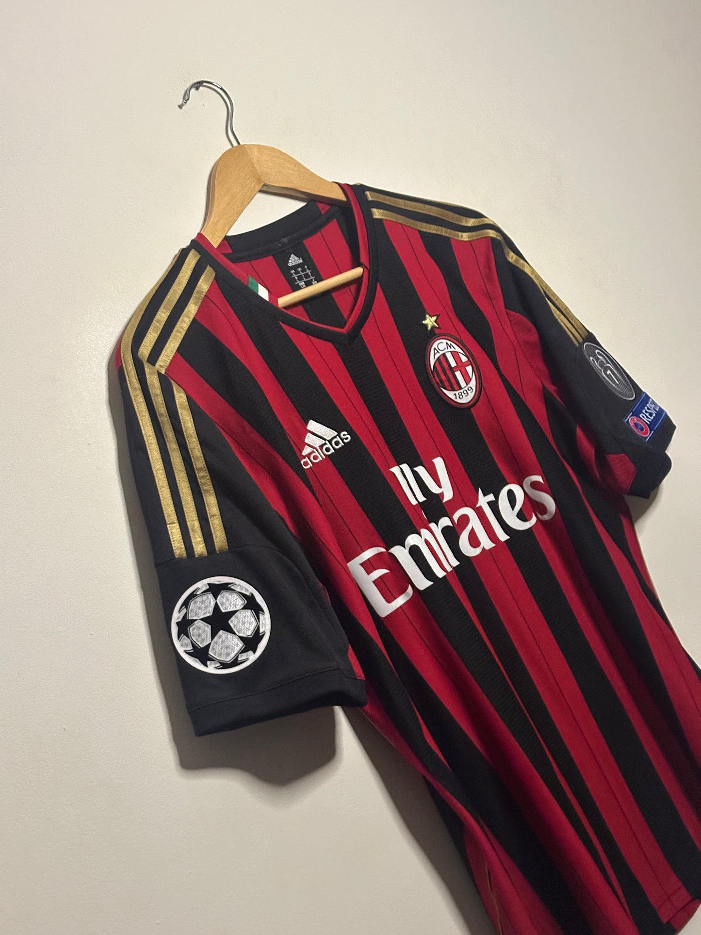 Kaka AC Milan 2013-14 home football shirt (L)