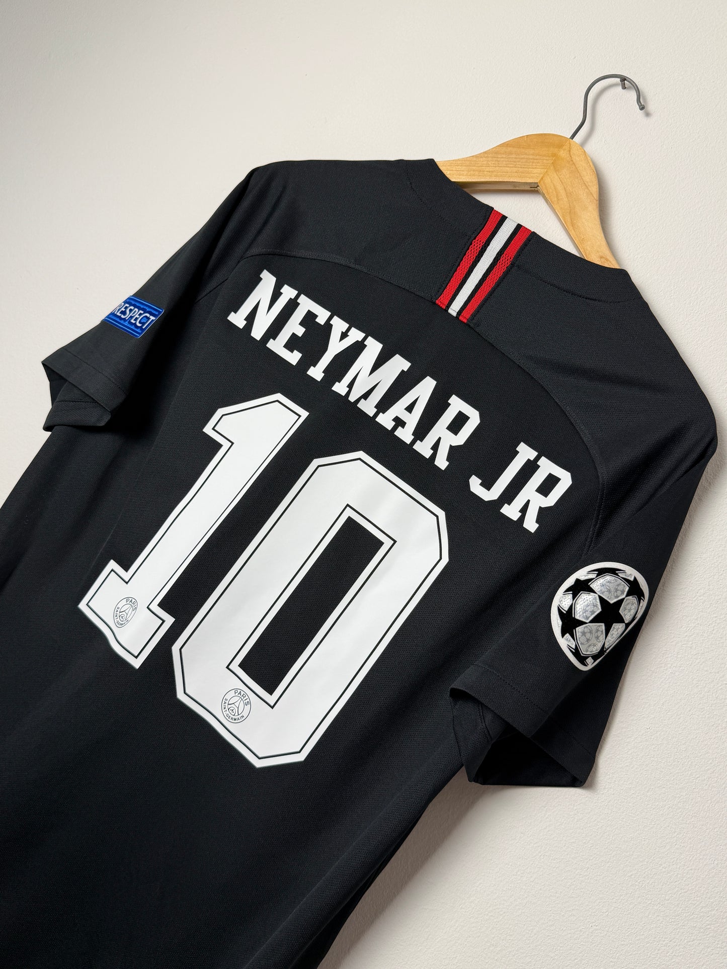 Neymar JR PSG European 2018-19 football shirt (L)