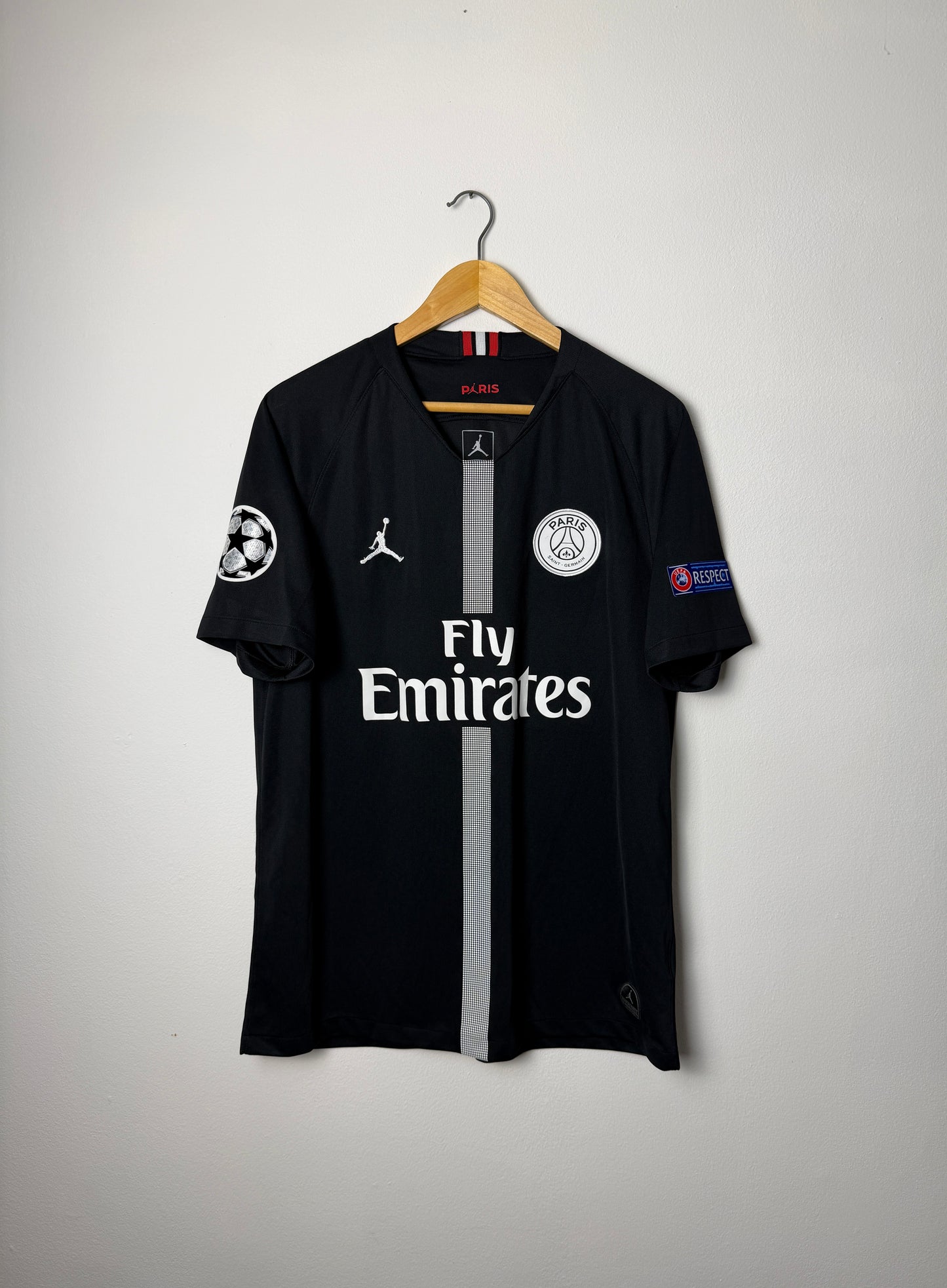 Neymar JR PSG European 2018-19 football shirt (L)