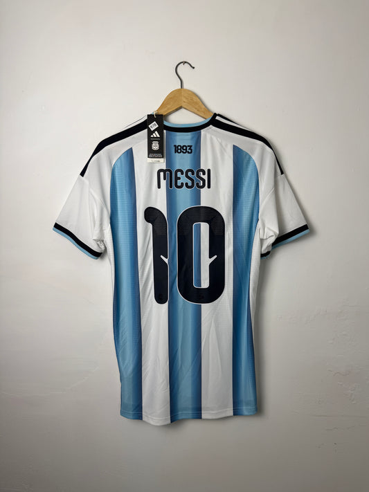 Lionel Messi Argentina 2026 World Cup Climacool+ home football shirt (M)