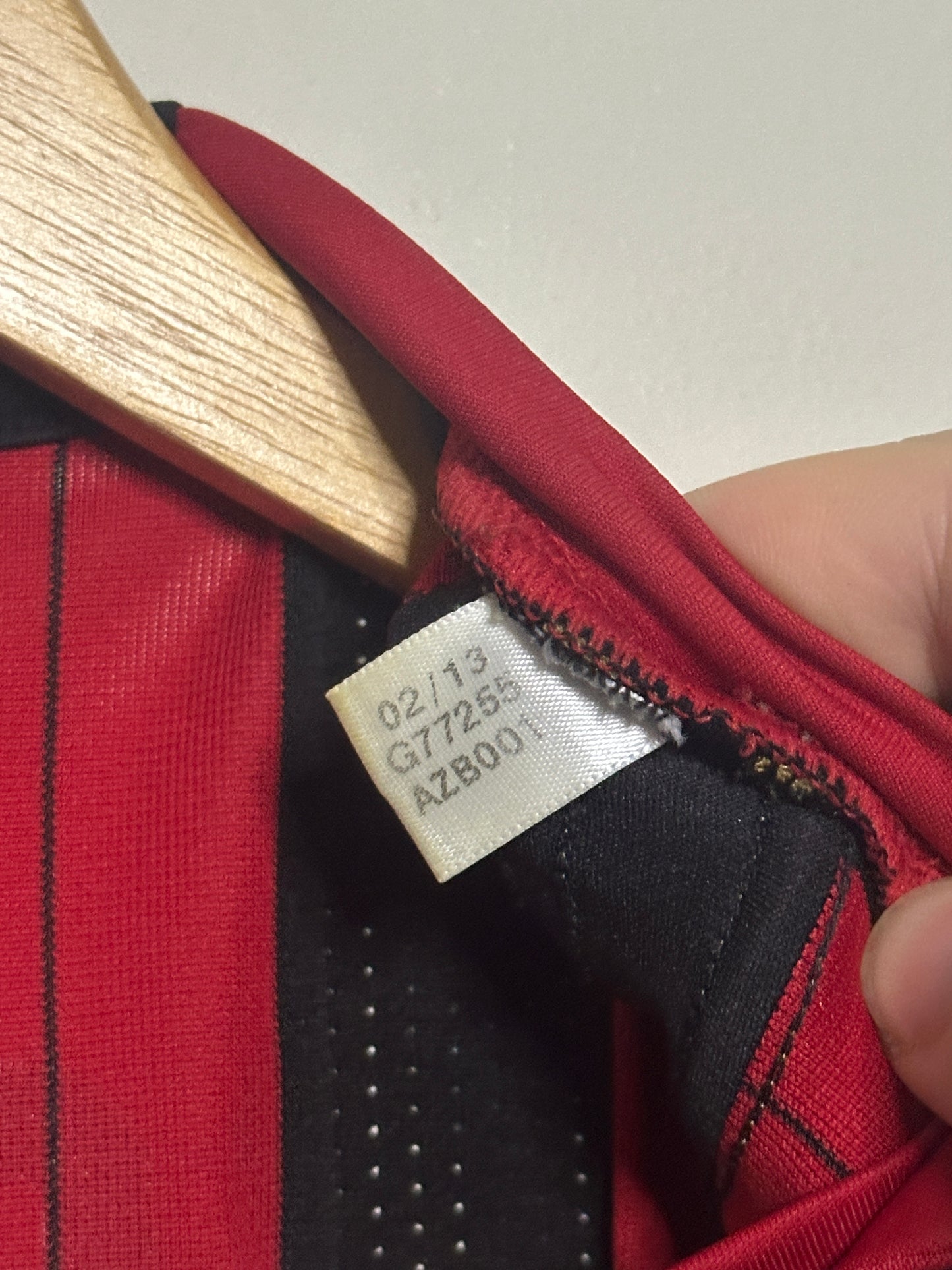 Kaka AC Milan 2013-14 home football shirt (L)