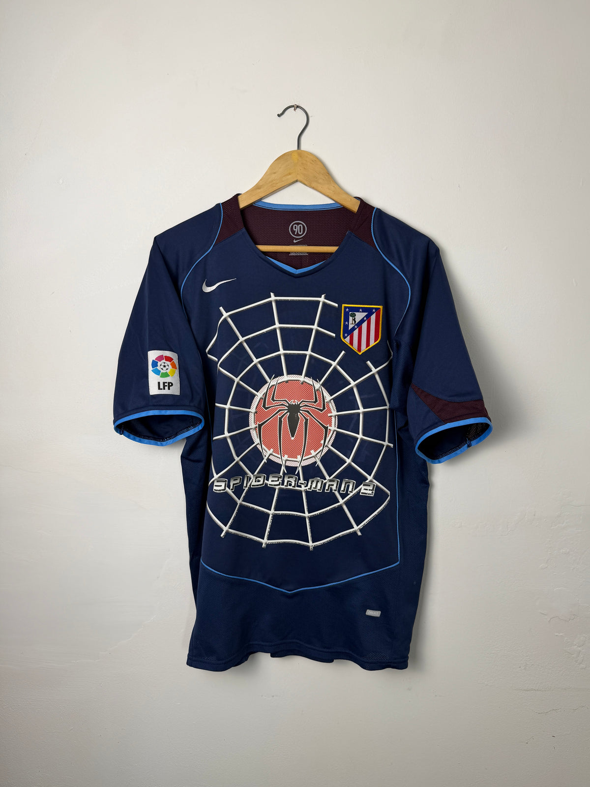 Fernando Torres Atletico Madrid 2004-05 'Spider-Man 2' away football shirt (M)