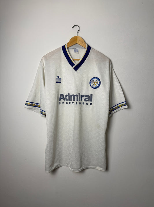 Leeds United 1992-93 home football shirt (L)