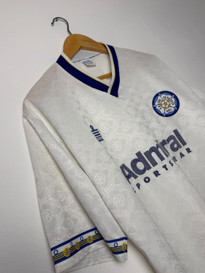 Leeds United 1992-93 home football shirt (L)