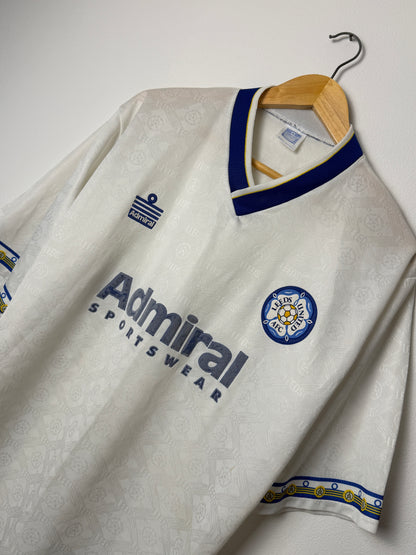 Leeds United 1992-93 home football shirt (L)
